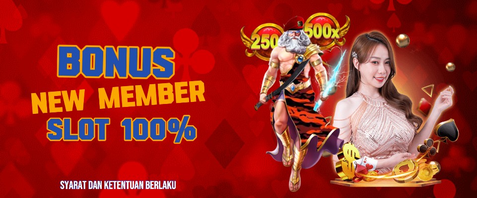 BONUS NEW MEMBER SLOT 100% - CAMPSLOT138