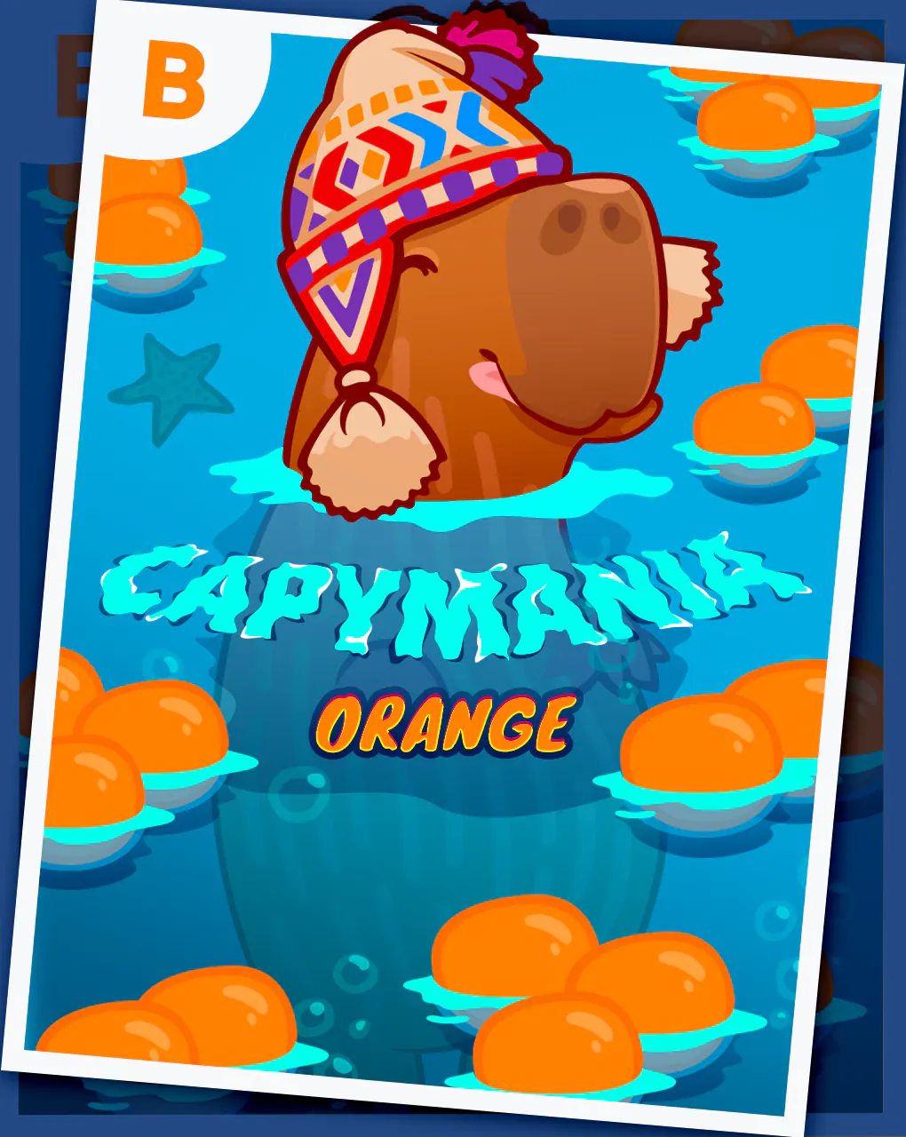 Capymania Orange - CAMPSLOT138