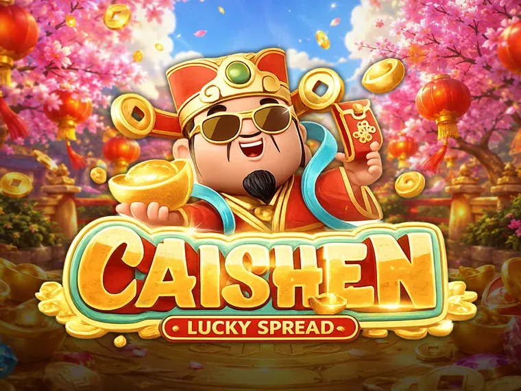 PLAYSTAR : CAISHEN-LUCKY SPREAD - CAMPSLOT138