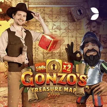 Gonzos Treasure Map - CAMPSLOT138