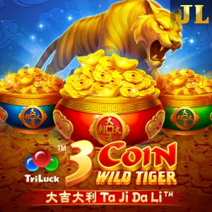 Jili : 3 Coin Wild Tiger - CAMPSLOT138